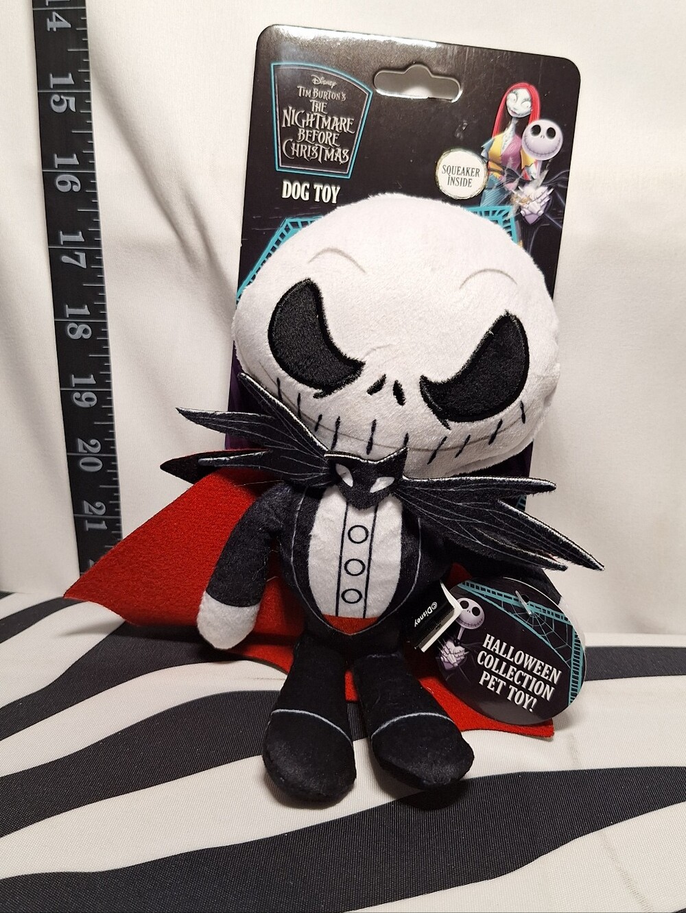 NWT Disney Nightmare Before Christmas Dog Toy